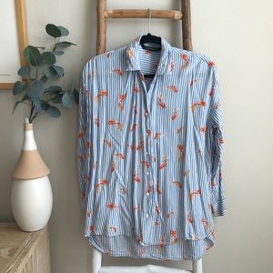 goldfish shirt zara